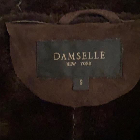 Damselle leather hooded jacket - Picture 3 of 10